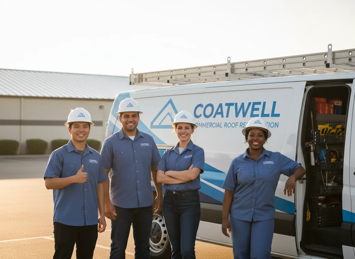 Commercial roof coating company in Gratis, OH